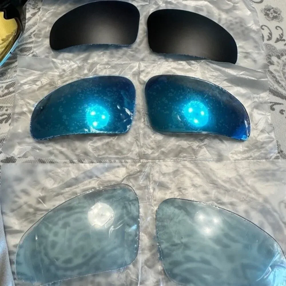 Polarized Sunglasses Mens Womens Cycling Sport Driving‎ Fishing Extra Lenses